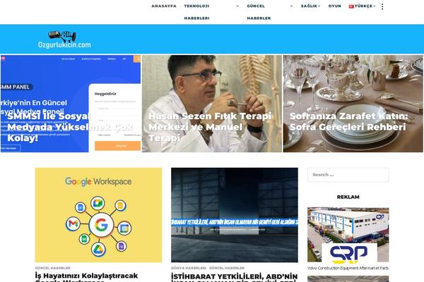 BoomBox theme site design template sample