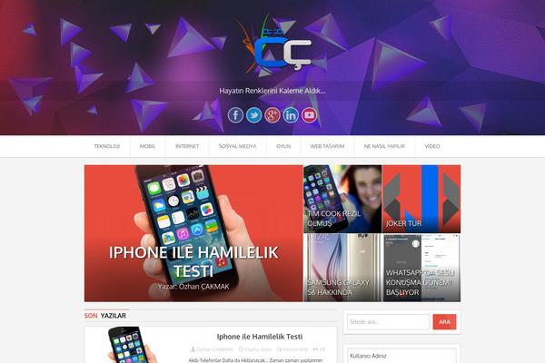 EccePure theme site design template sample