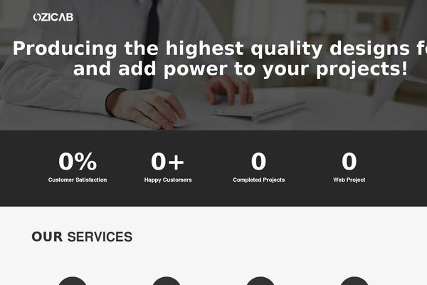 ozicabdesign.com site used Ozicabwp