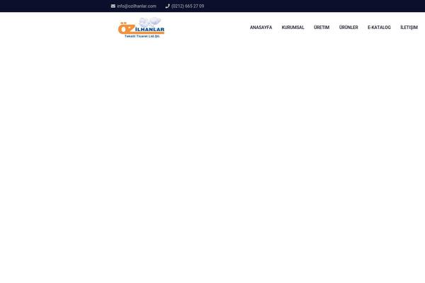 Industro theme site design template sample