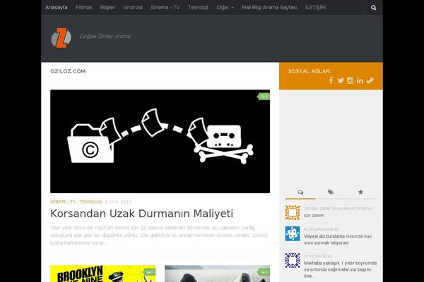 Site using Customized Recent Comments plugin