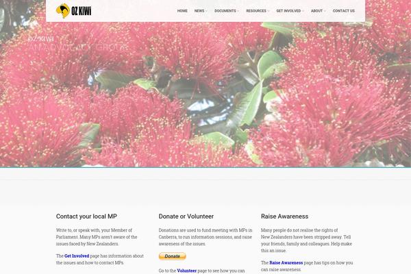 Gaea theme site design template sample