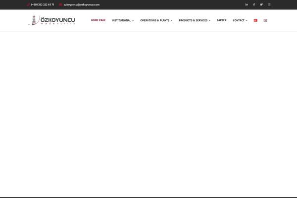 Redbiz theme site design template sample