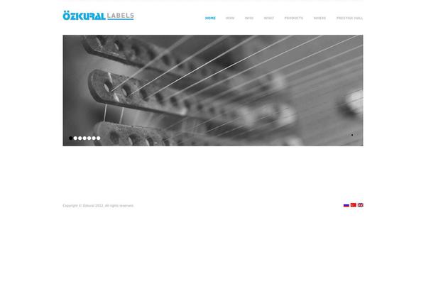 The Agency theme site design template sample