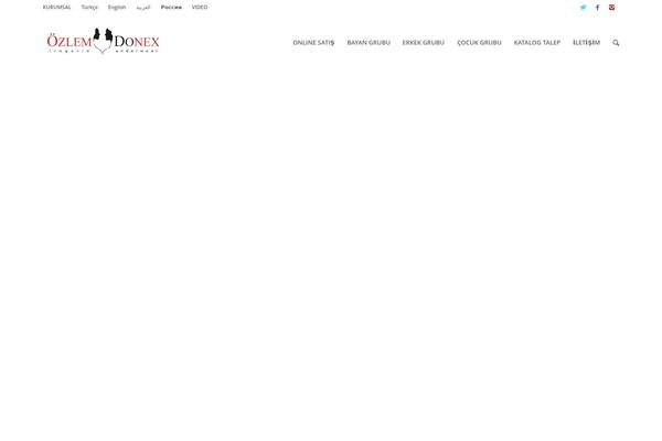 Enfold theme site design template sample