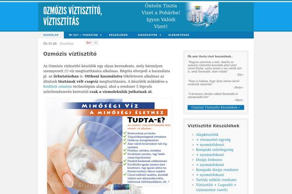ozmozis-viztisztito.com site used Ozmozis