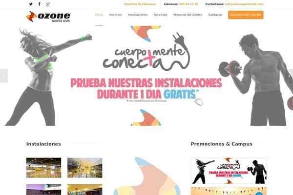 ozonesportsclub.com site used Downtown-child