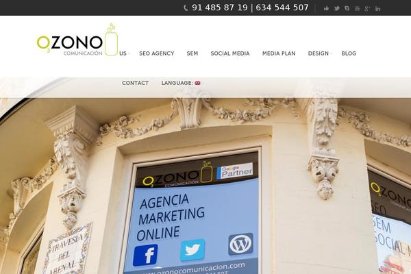 Circles theme site design template sample