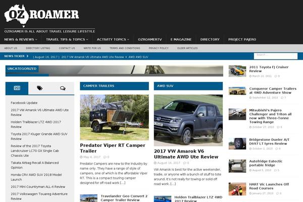 ozroamer.com.au site used MH Magazine