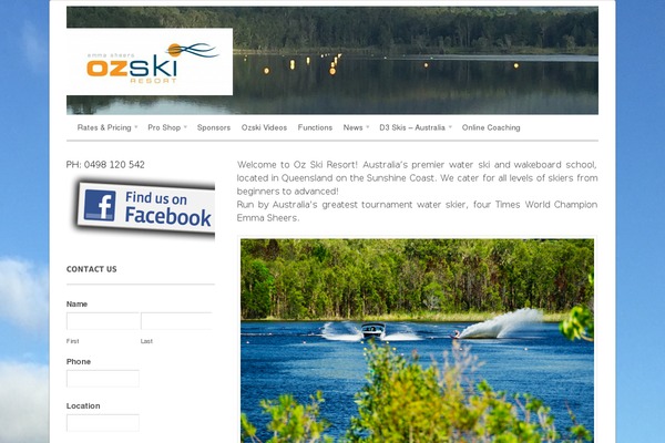 Site using Oxygen plugin