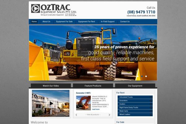 Titan theme site design template sample