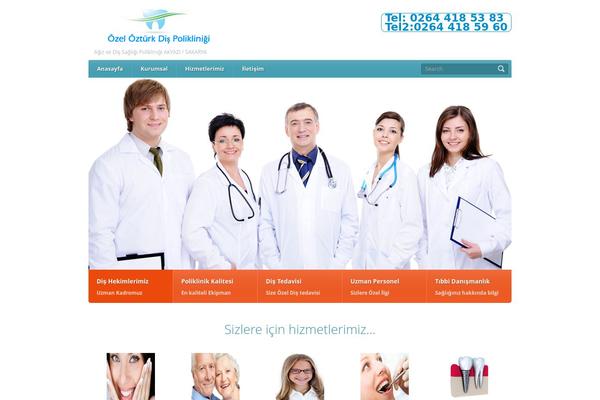 Healthpress Theme theme site design template sample