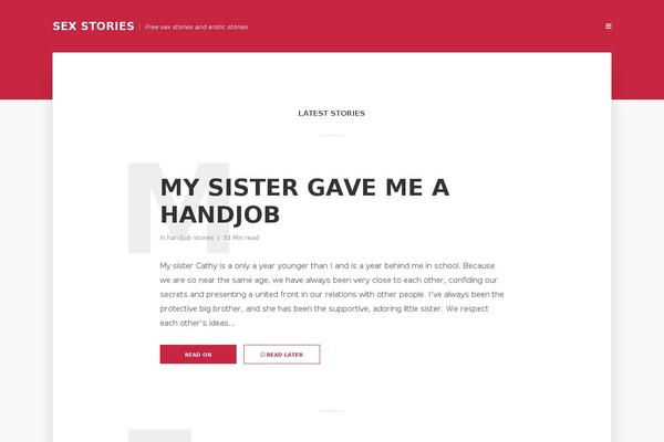 Flat theme site design template sample