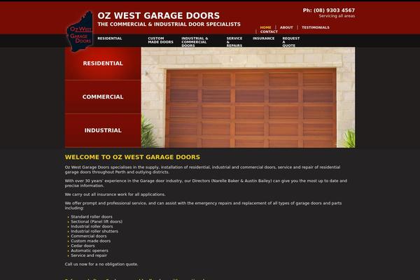 Titan theme site design template sample