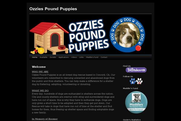 Site using Petfinder Listings plugin