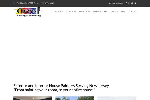 Housebuild theme site design template sample