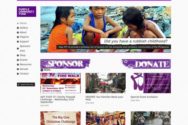 p-c-f.org site used Livingos Pure