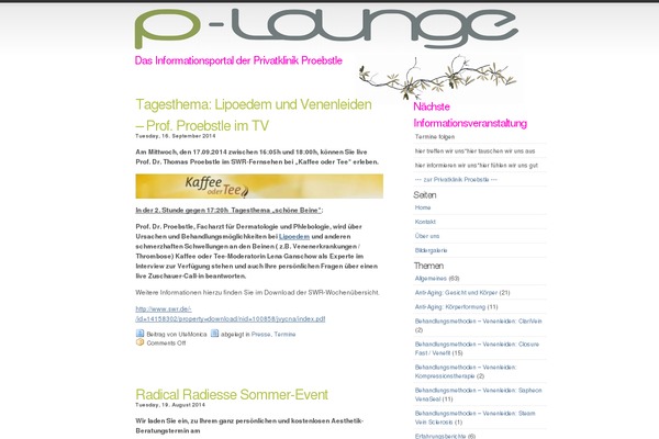 Simpla theme site design template sample