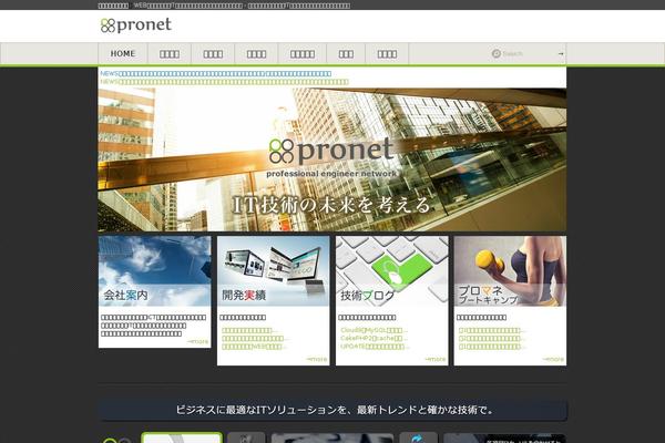 pronet theme websites examples