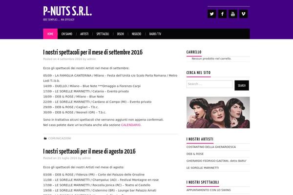 Hiero theme site design template sample