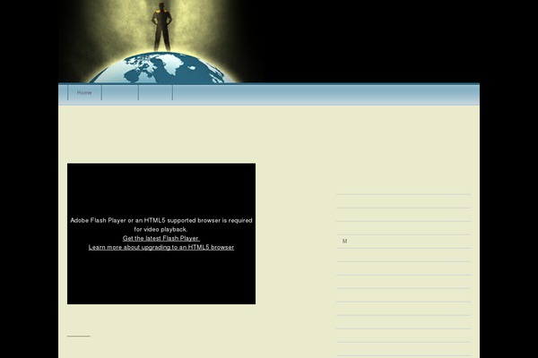 blackGlobe theme site design template sample