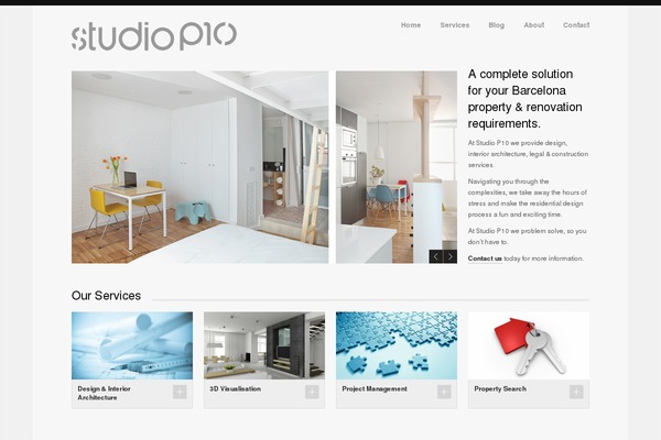 Site using Pinterest Pinboard Widget plugin