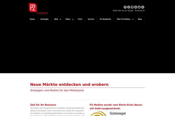 p2-medien.de site used Breakout