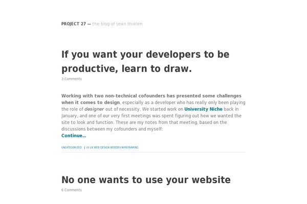 Less theme site design template sample