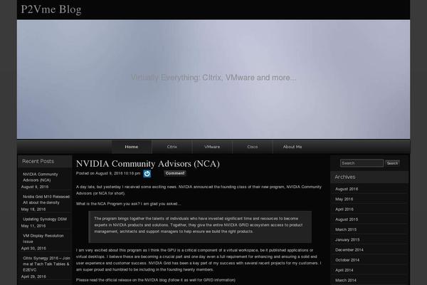 raindrops theme site design template sample