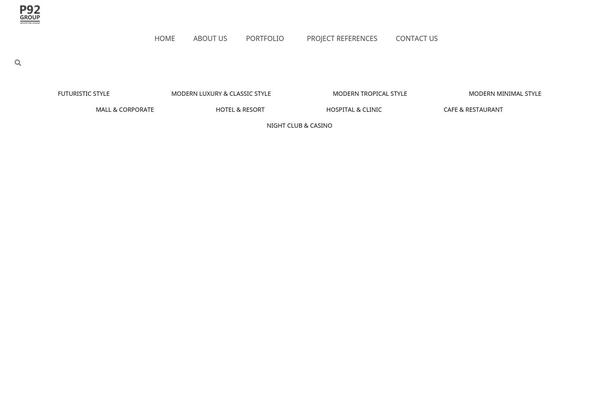 Ratio theme site design template sample