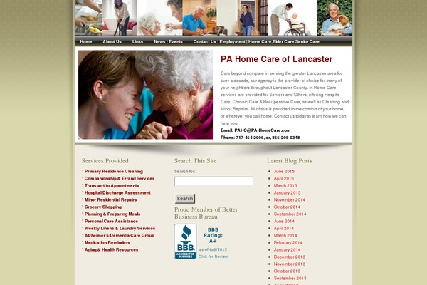 pa-homecare.com site used Essence-golden