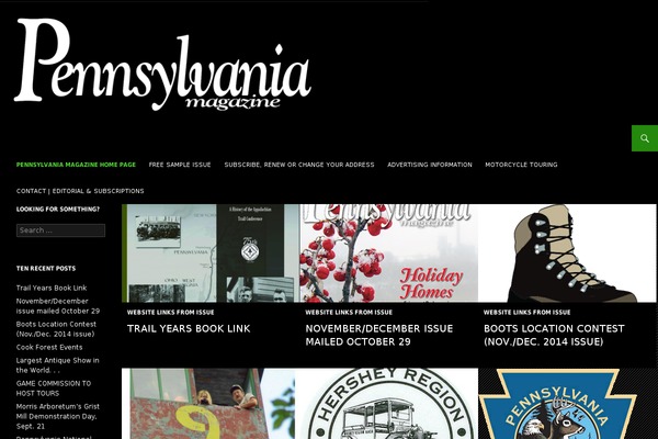 Twenty Fourteen theme site design template sample