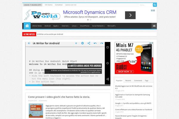 Site using google-syntax plugin
