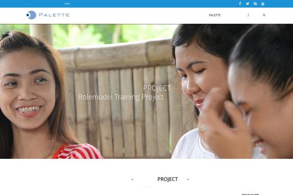 Dante theme site design template sample