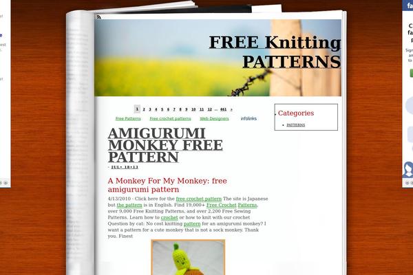 Fresh Ink Magazine theme site design template sample