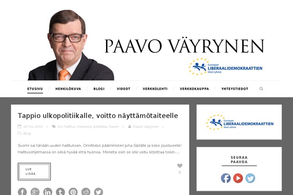 paavovayrynen.fi site used Simplearticle-v1-01