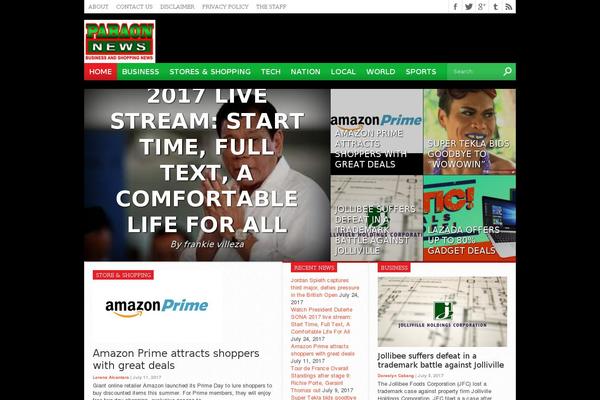 Foxiz theme site design template sample