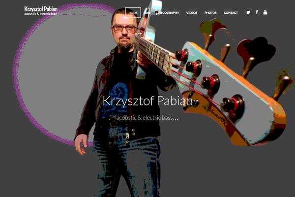 Music theme site design template sample