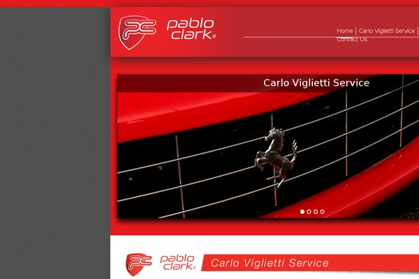 pabloclark.com site used Pablo