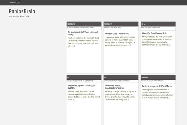 Site using ContestHopper for WordPress plugin