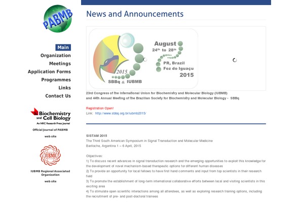 pabmb.org site used Pabmb