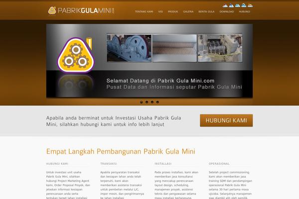 inFocus theme site design template sample