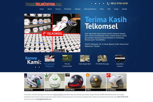 Doover theme site design template sample