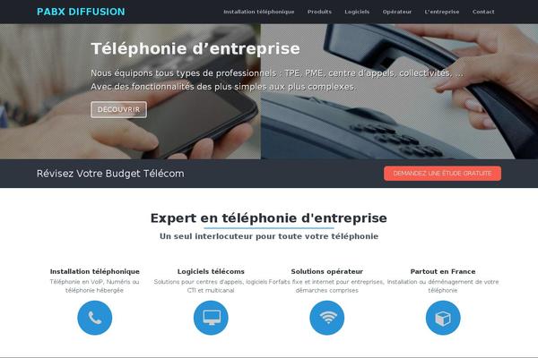 Modality theme site design template sample