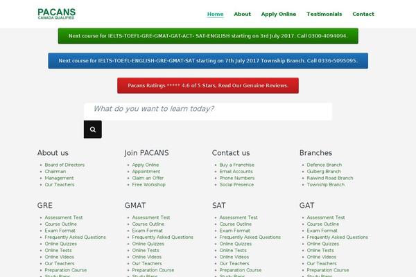 Site using List category posts with pagination plugin
