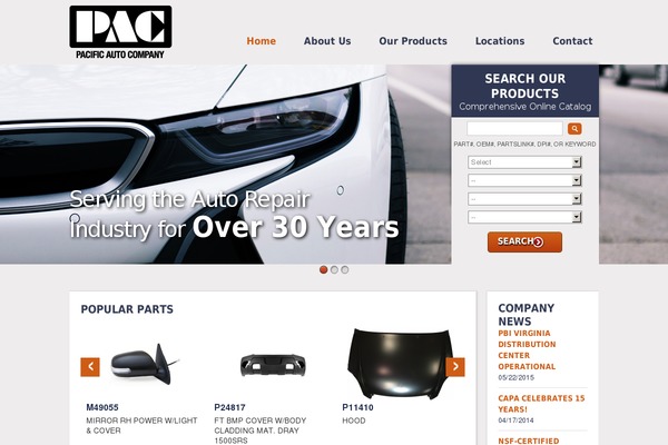 Custom theme site design template sample