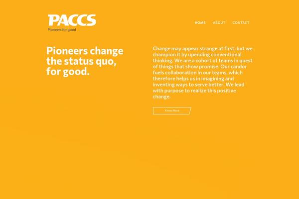 paccs.in site used Musicaholic