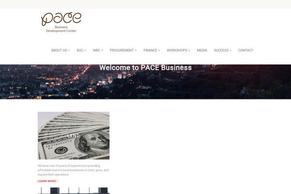 Vestige-child theme site design template sample