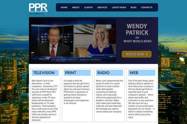 pacepublicrelations.com site used Theme1243