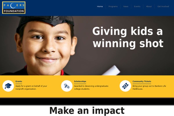 Site using Fundify Crowdfunding plugin